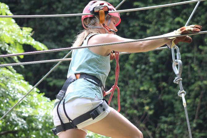 Zipline Experience & Obstacle Course at Harrison's Cave by Chukka - The Green Monkey Pool, Bar & Grill