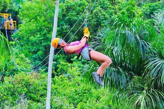 Zipline, Horse, Buggy and Macao Beach, Water Park with Lunch - Mud, forest roads, and a local farm stop