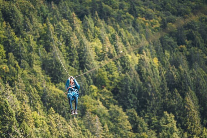 ZIPLINE Kanin Bovec - Five lines above the Julian Alps