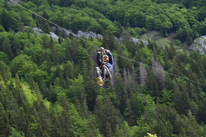 ZIPLINE Kanin Bovec - The 20-minute 4x4 ride to Krnica