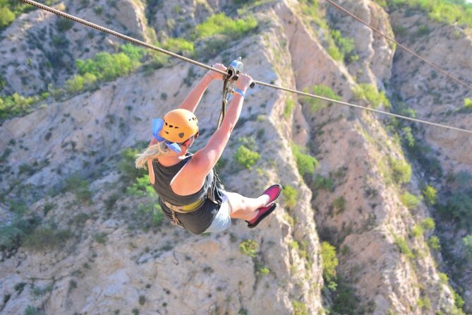 Zipline & Rappel Adventure in Cabo - A canyon adventure, not a zipline theme park