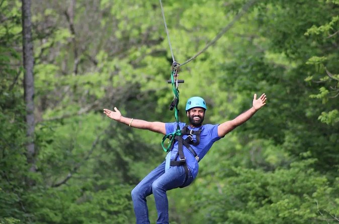 Zipline the Goliath in The Smoky Mountains - Speed up to 60 mph and heights above 500 feet