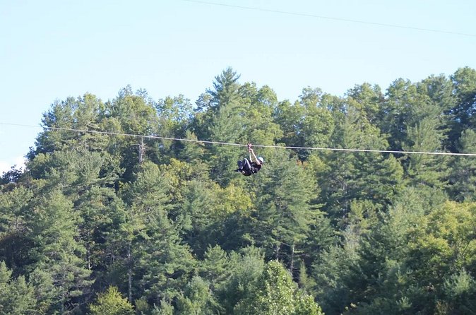 Zipline the Goliath in The Smoky Mountains - The guides make the difference for nervous first-timers