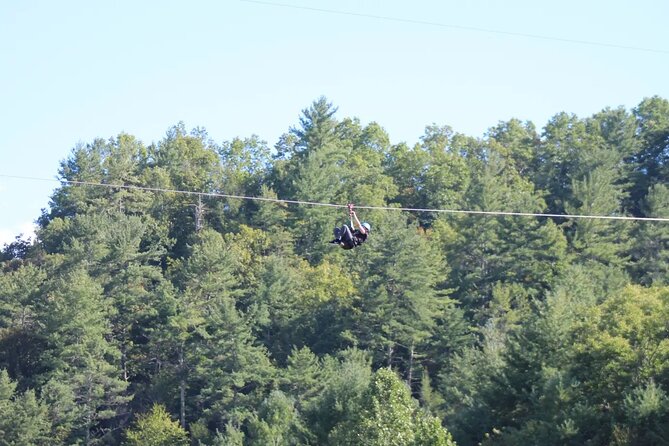 Zipline the Goliath in The Smoky Mountains - Five runs build confidence as the tour continues