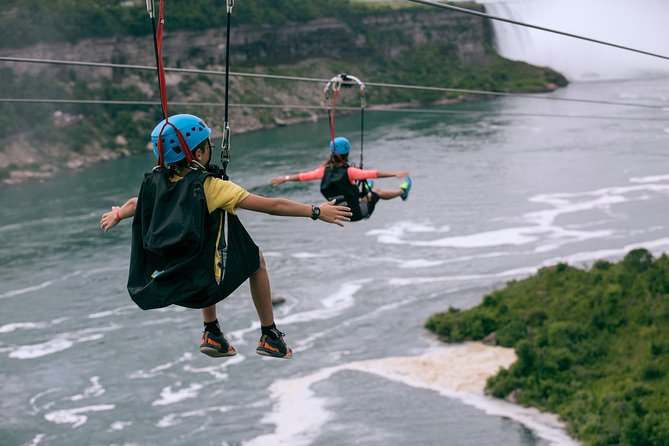 Zipline To The Falls in Niagara Falls, Canada - What the 2,200-foot ride actually feels like