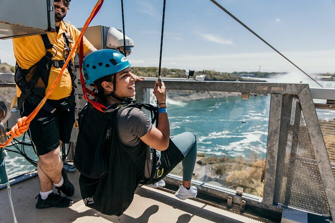 Zipline To The Falls in Niagara Falls, Canada - The open-air shuttle back to the top