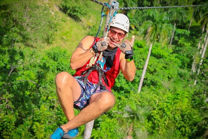 Zipline Xtreme Punta Cana 8 Lines and Hanging Bridge Adventure - Starting in Macao, Punta Cana