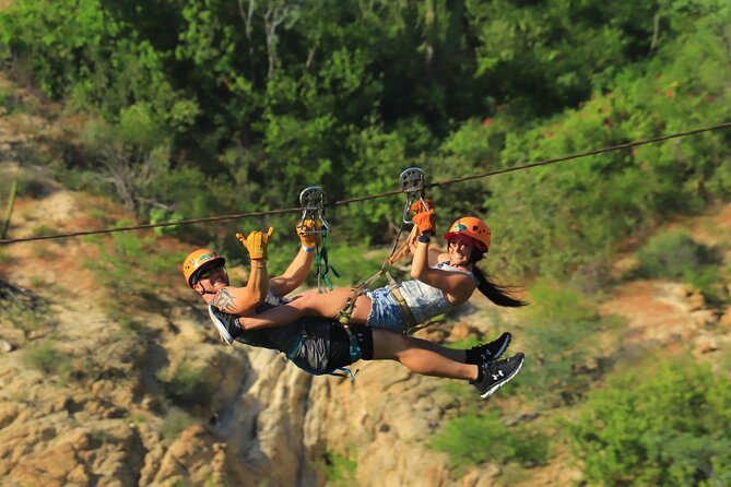 Ziplines Adventure – The Fastest & Best ones Crossing the Canyon - Getting fitted at the Wild Canyon depot