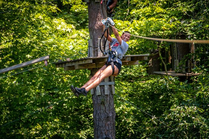 Ziplining and Climbing at The Adventure Park at Virginia Aquarium - How demanding is the three-and-a-half-hour session?