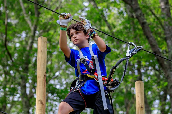 Ziplining and Climbing at The Adventure Park on Cape Cod - Weather is the biggest planning risk