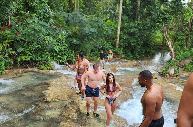Ziplining and Dunn's River falls Combo from Montego Bay. - The zipline brings a different kind of excitement