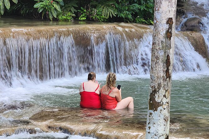 Ziplining and Dunn's River falls Combo from Montego Bay. - Food, drinks, and the payment wrinkle