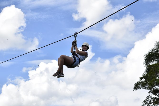 Ziplining from Punta Cana - Unique Carbon Fiber lines in Punta Cana - Price and what you receive for $78.99