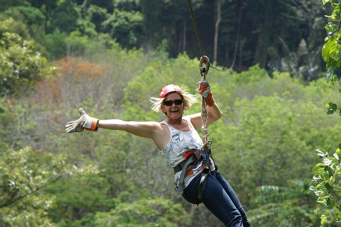 Zone A + B PACKAGE Zipline Adventure Experience - The second zone and the more demanding climbs