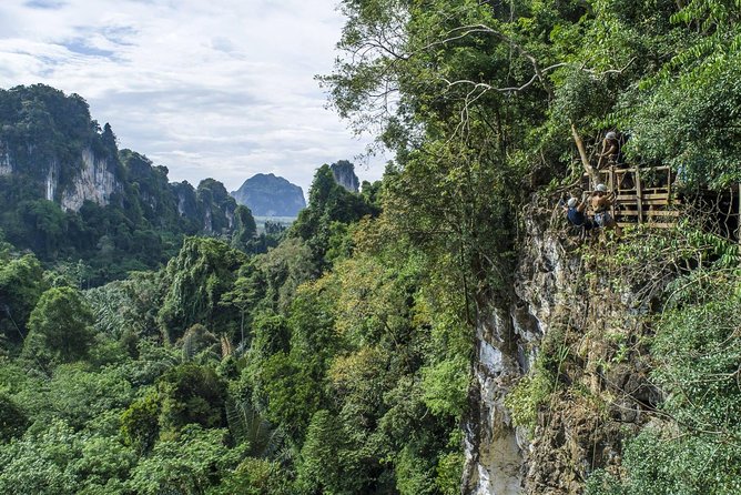 Zone A + B PACKAGE Zipline Adventure Experience - The 60-meter rappel from the cliff